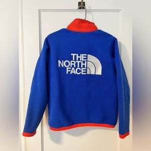 The North Face Youth fleece colorblock jacket